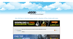 Desktop Screenshot of ebook-engine.com