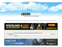 Tablet Screenshot of ebook-engine.com